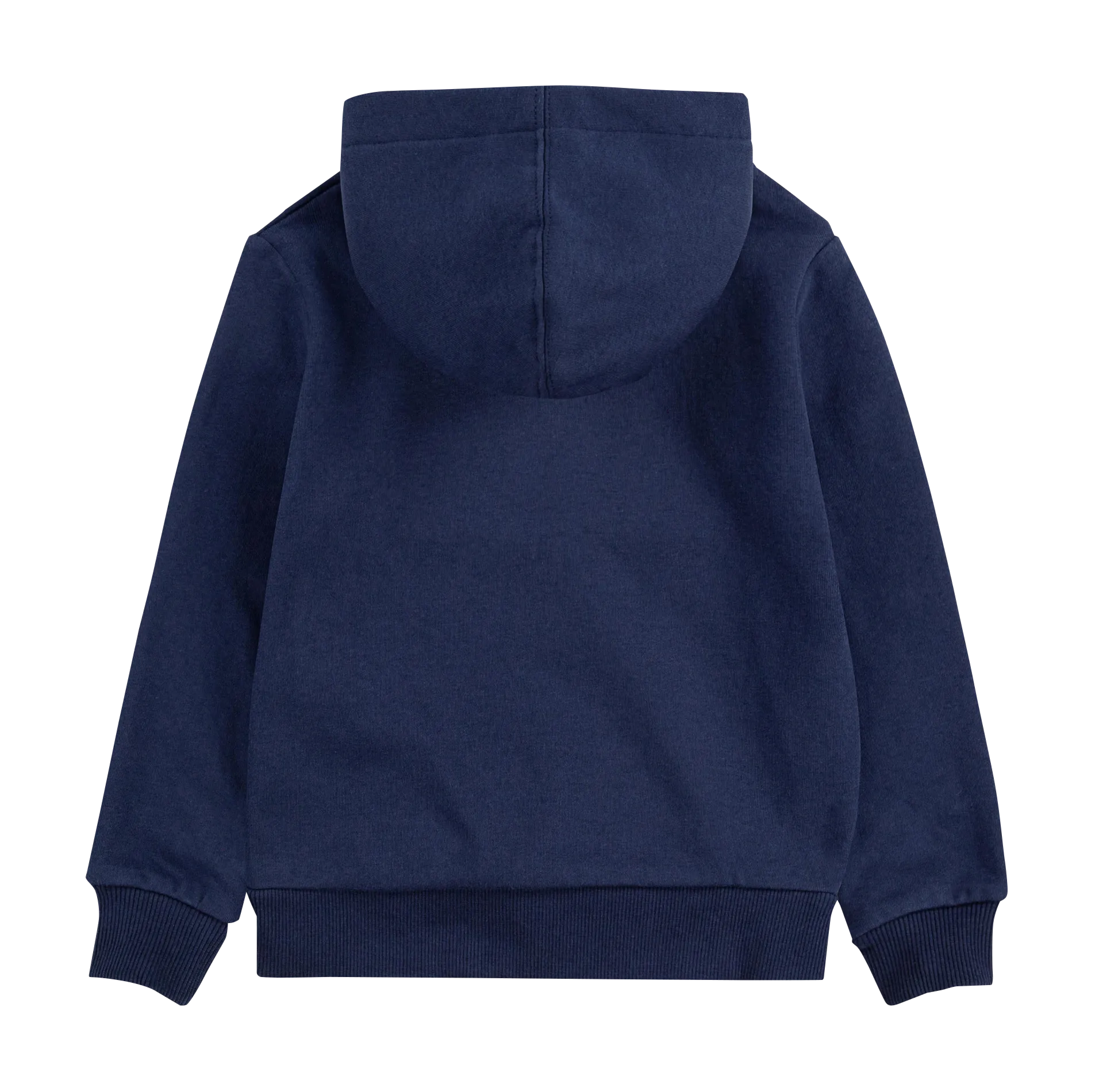 Sudadera de mezcla de algodón con capucha en azul