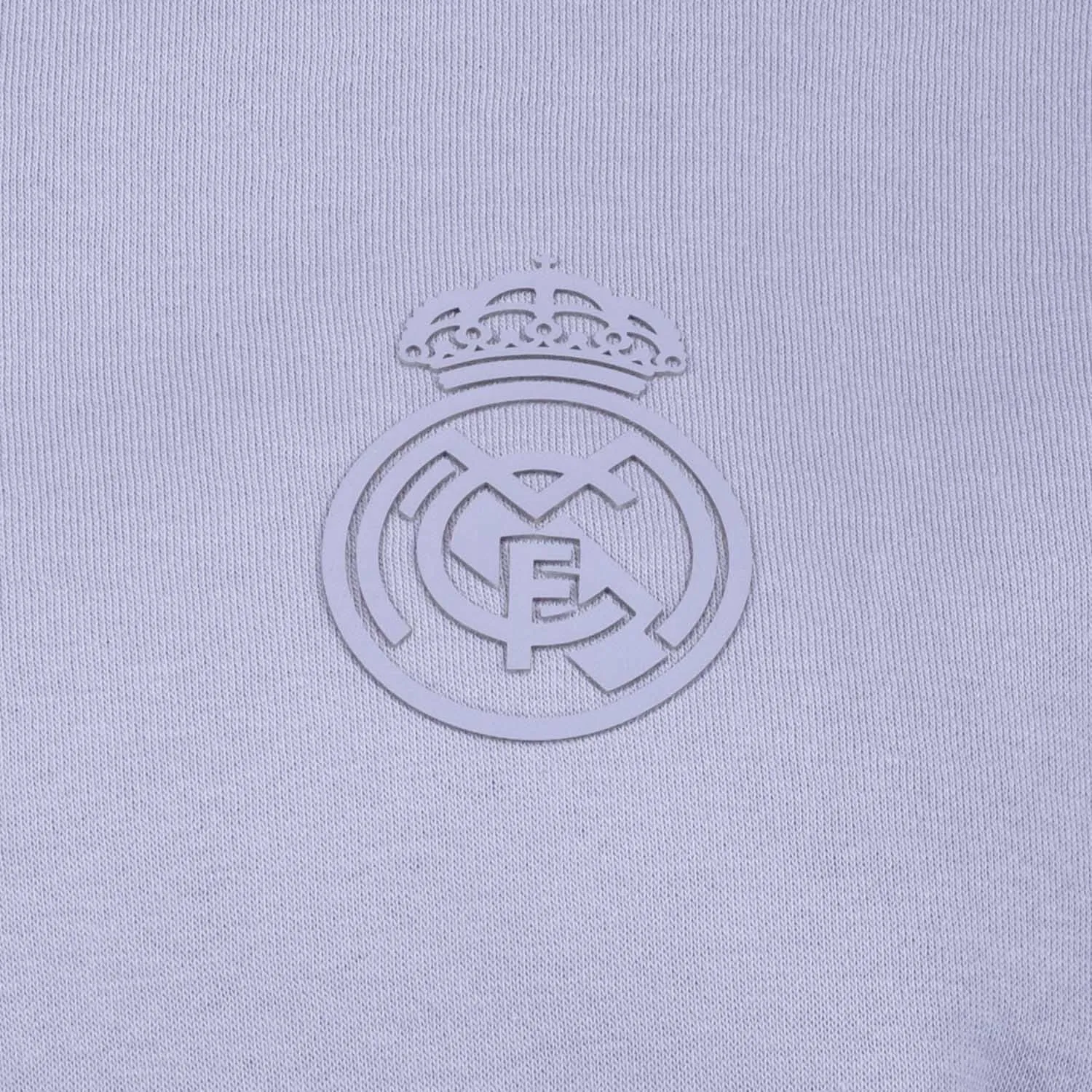 Sudadera Mujer Real Madrid Ladies Vintage 1/4 Cremallera Lila