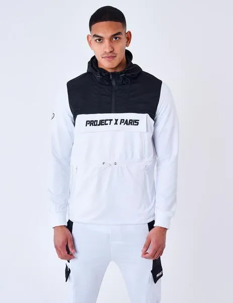 Sudadera PXP Capucha 2322025 - White/Black