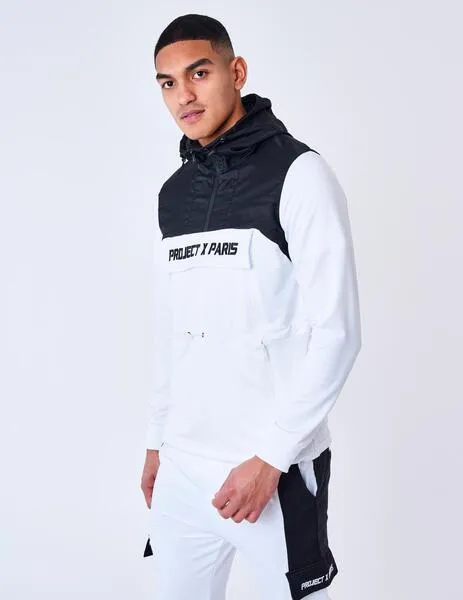 Sudadera PXP Capucha 2322025 - White/Black