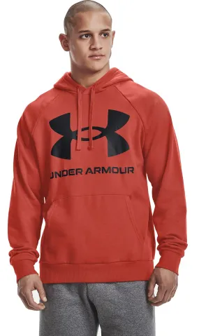 sudadera Under Armour Rival Fleece Big Logo - 839/Radiant Red/Black - men´s