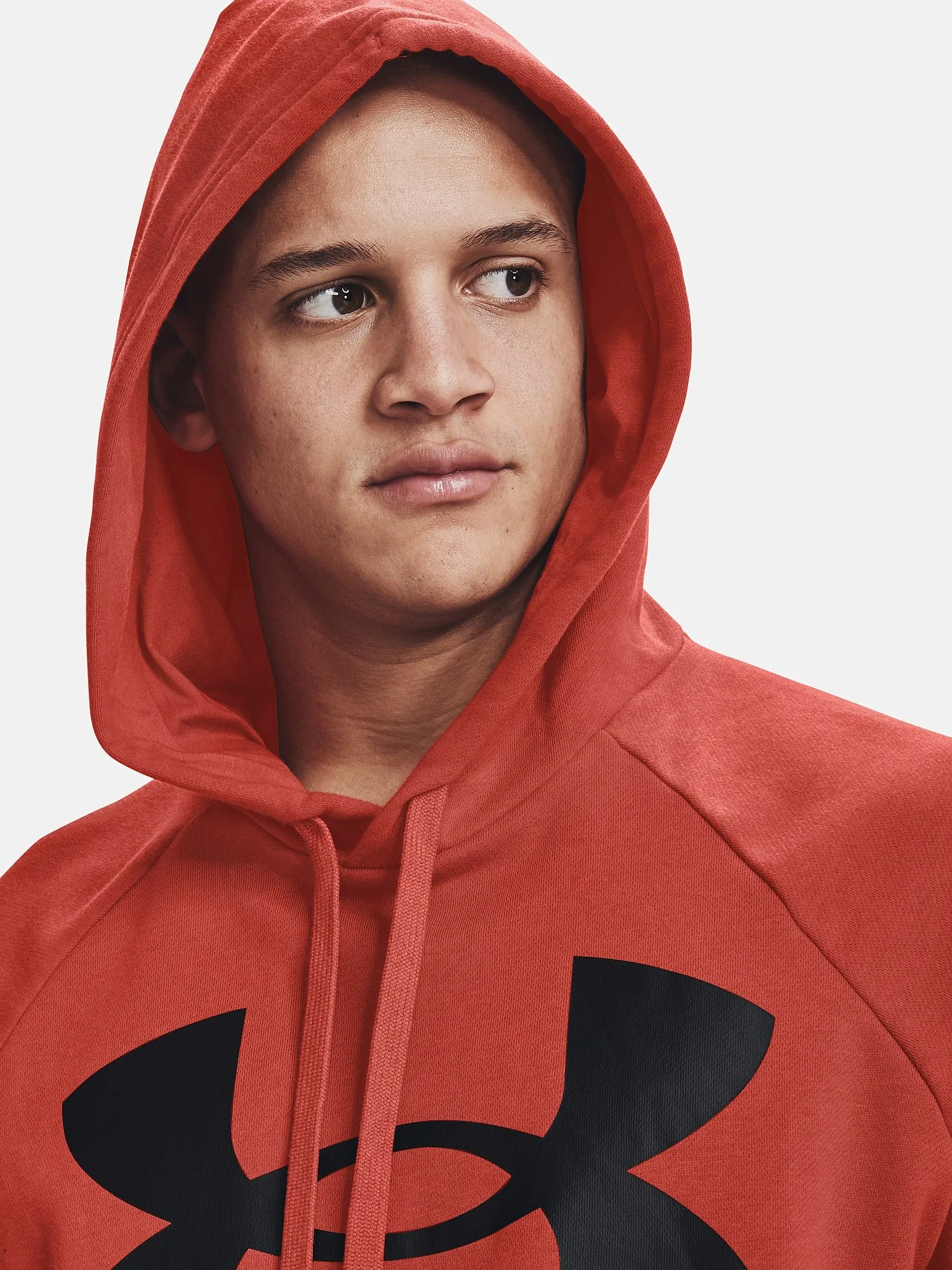 sudadera Under Armour Rival Fleece Big Logo - 839/Radiant Red/Black - men´s