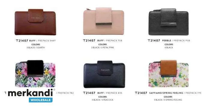 Surtido de carteras Tahari Ladies - 48 piezas