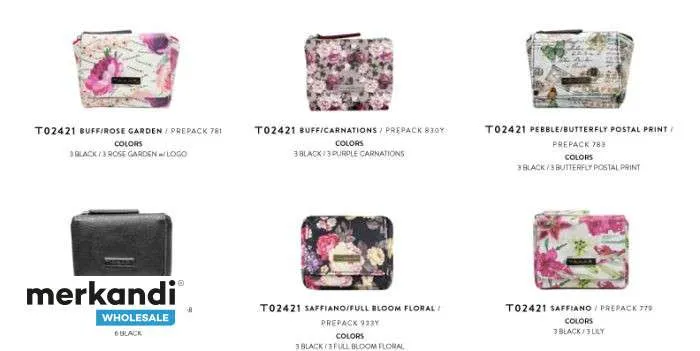 Surtido de carteras Tahari Ladies - 48 piezas