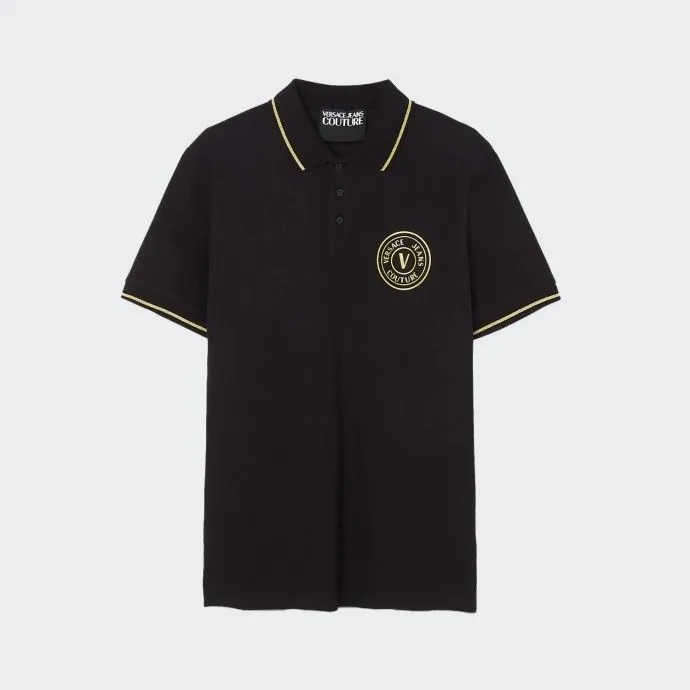 VERSACE JEANS COUTURE Polo Versace Jeans Couture Negro