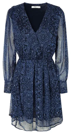 VESTIDO CORTO CHIFÓN MUJER PEPE JEANS CAMILLE