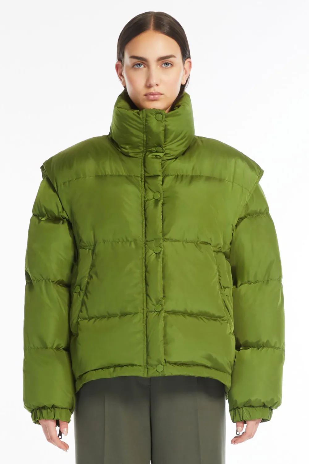 Weekend Max Mara Chaqueta De Plumas Baiardo Green