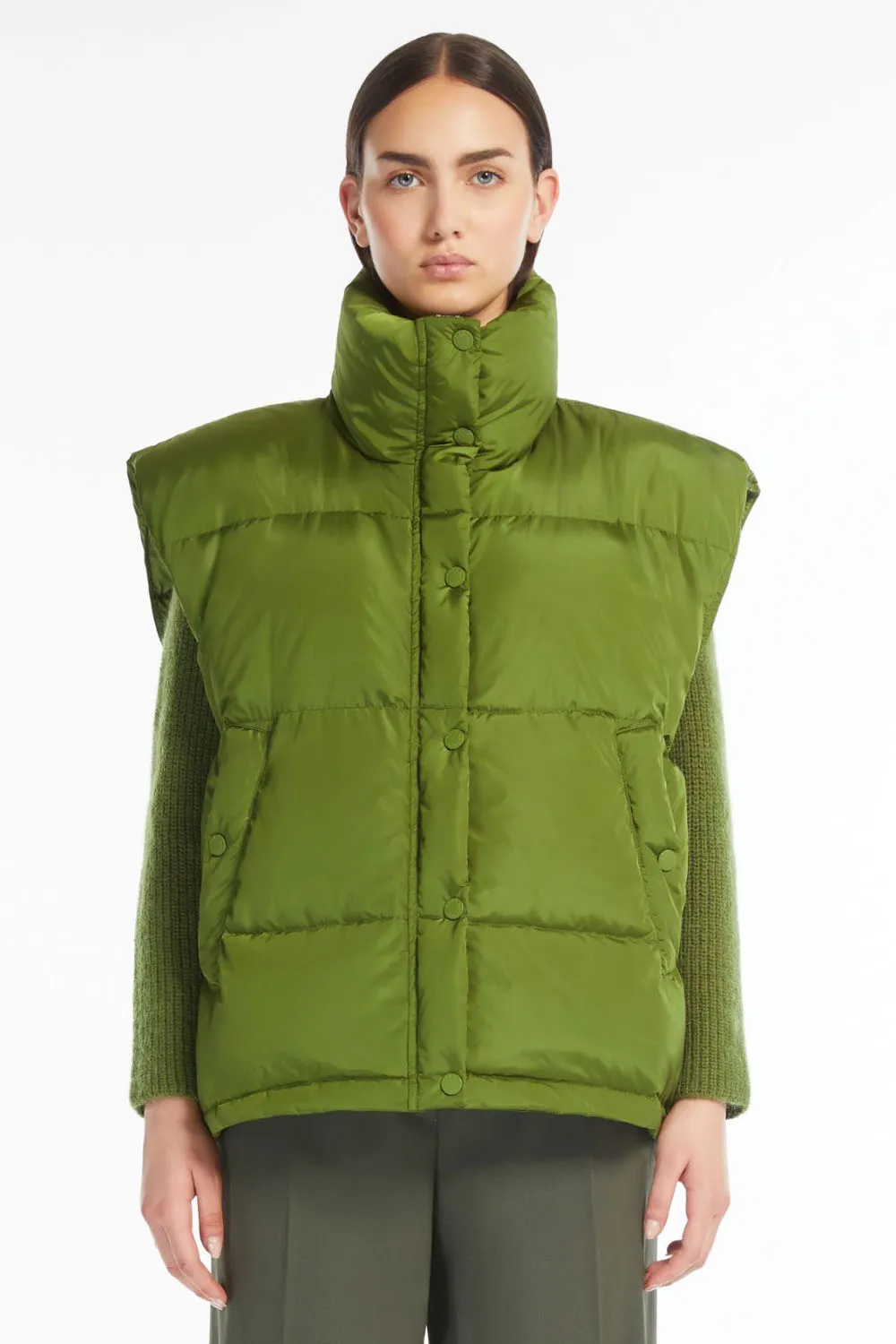 Weekend Max Mara Chaqueta De Plumas Baiardo Green