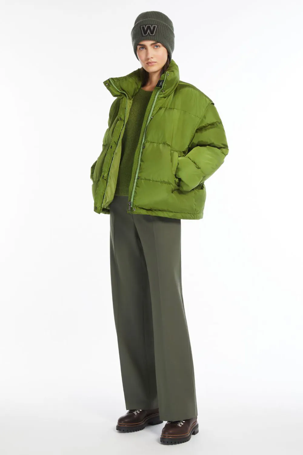 Weekend Max Mara Chaqueta De Plumas Baiardo Green