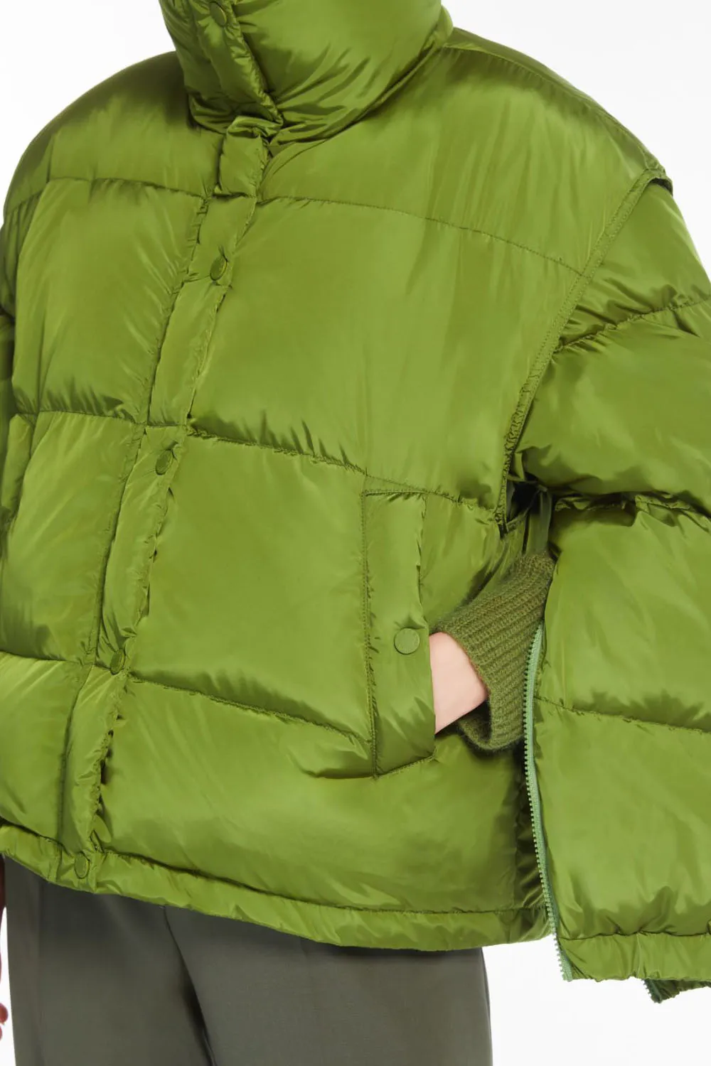 Weekend Max Mara Chaqueta De Plumas Baiardo Green