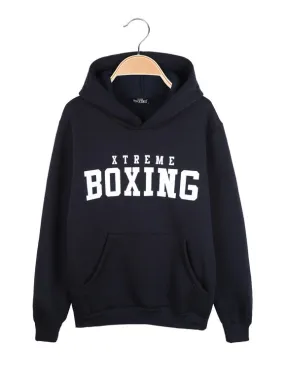 Xtreme Boxing Sudadera pesada de niño con capucha.