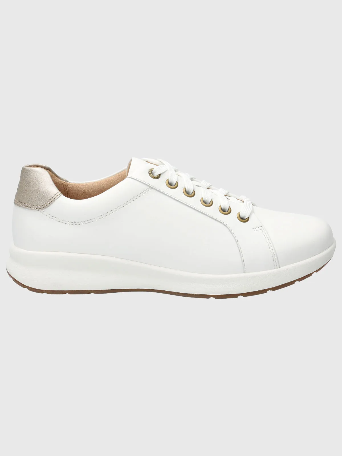 Zapatilla Cuero Mujer Spinal Laceup Blanco