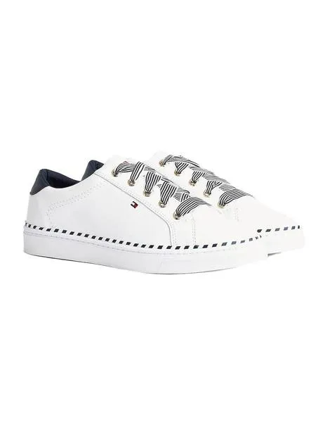 zapatilla tommy jeans  nautica de cordones