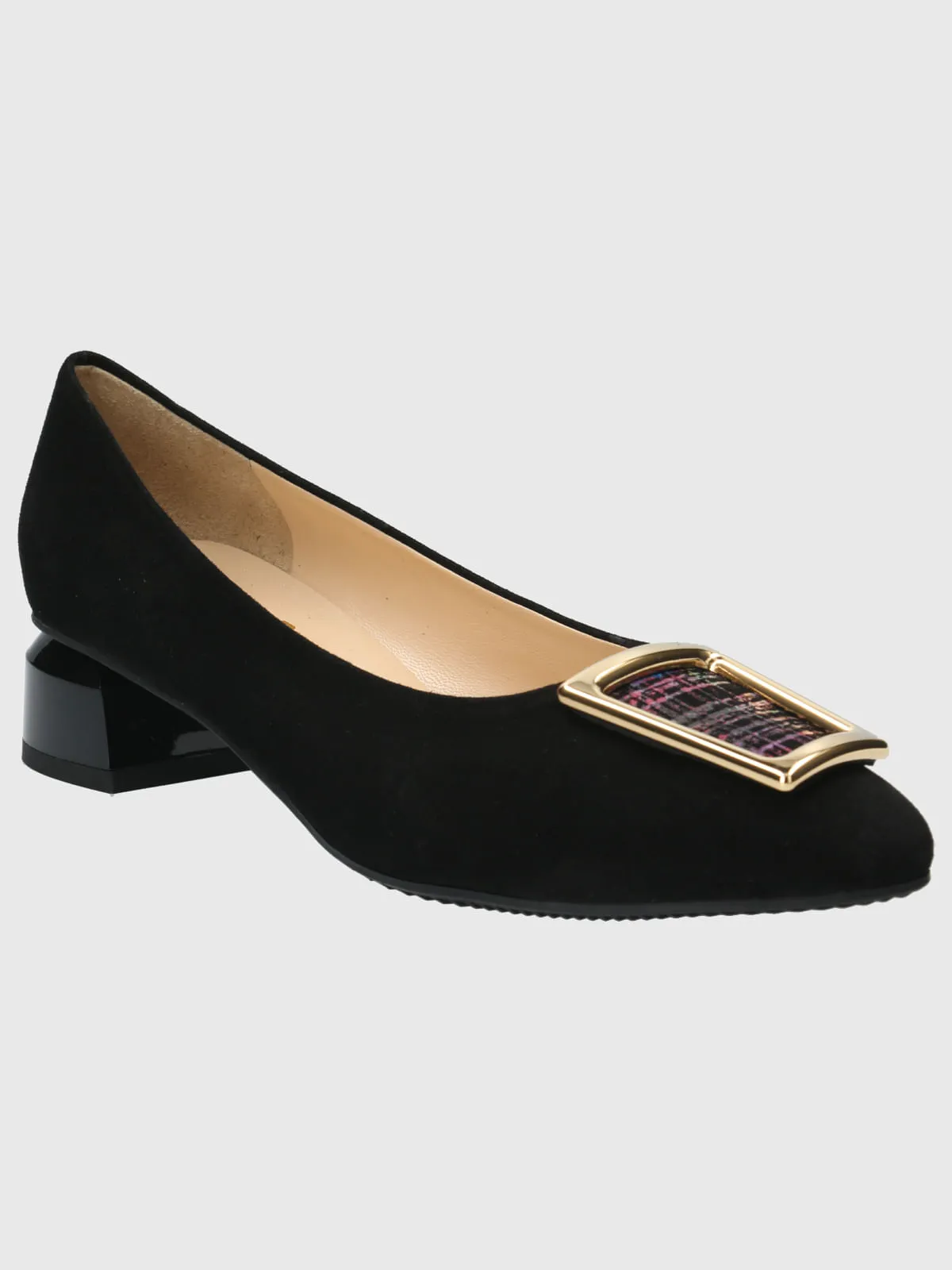 Zapato Brunate Cuero Mujer Senavra Negro