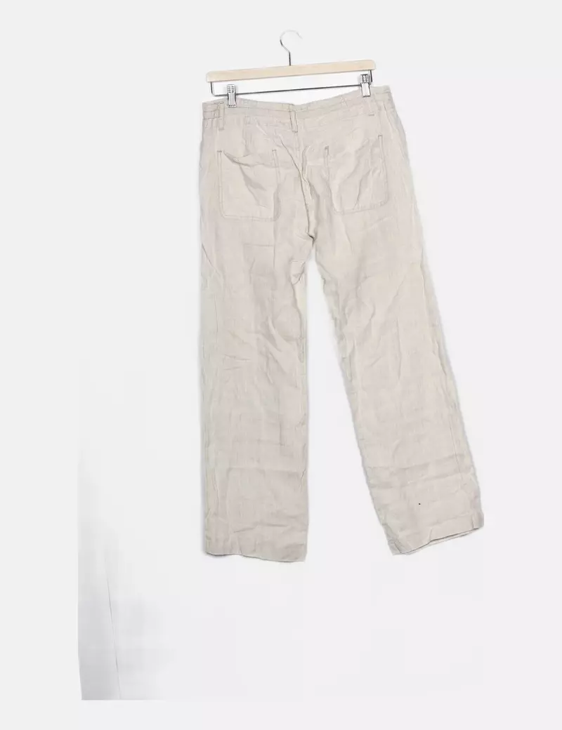 Zara Pantalón casual beige