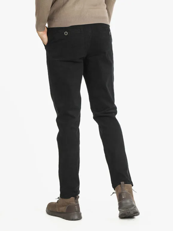 Zeta Pantalón de algodón talla grande para hombre.